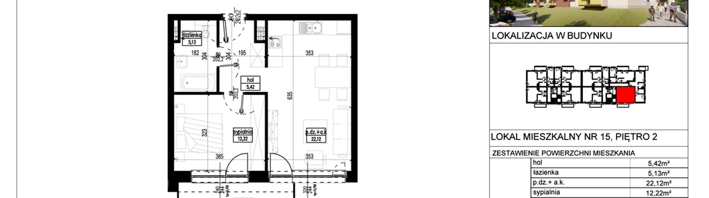 Mieszkanie w inwestycji: Wólczańska 248 - etap II