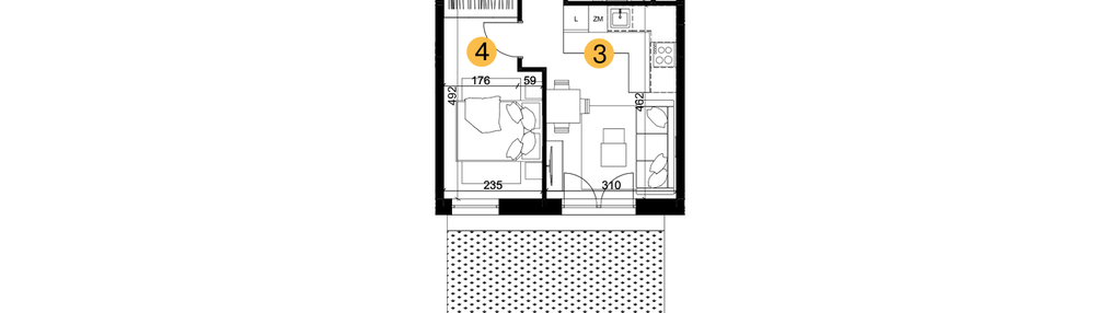 Mieszkanie w inwestycji: Punkt Wola