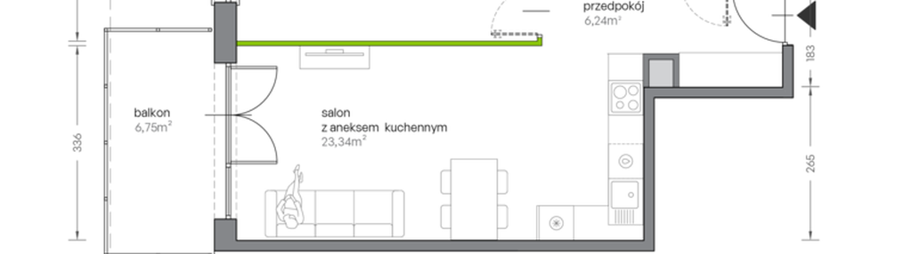 Mieszkanie w inwestycji: Żabiniec Vita