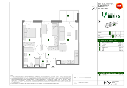 Mieszkanie w inwestycji: Osiedle Urbino etap 5