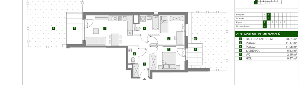 Mieszkanie w inwestycji: Osiedle Urbino etap 4.1