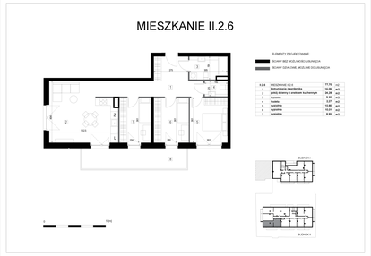 Mieszkanie w inwestycji: Pryncypalna 66
