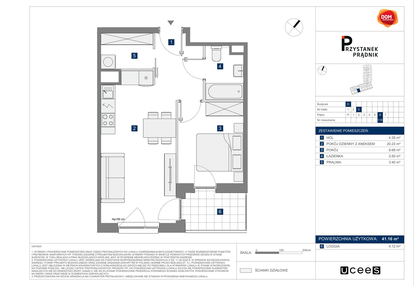 Mieszkanie w inwestycji: Przystanek Prądnik