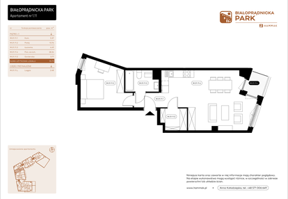 Mieszkanie w inwestycji: Białoprądnicka Park