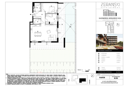 Mieszkanie w inwestycji: Kazimierza Wielkiego 42A etap II