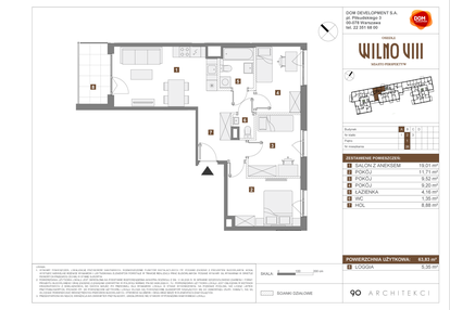 Mieszkanie w inwestycji: Osiedle Wilno VIII