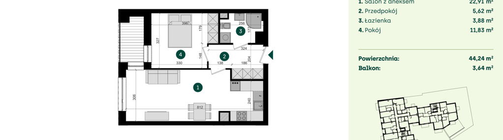 Mieszkanie w inwestycji: Pogonowskiego 52