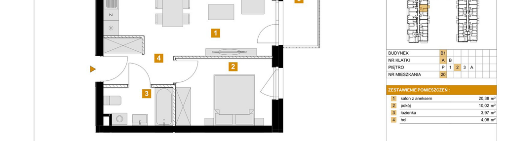 Mieszkanie w inwestycji: Osiedle Arkadia etap 2