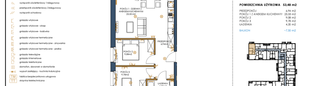 Mieszkanie w inwestycji: Szymanów Dom i Natura