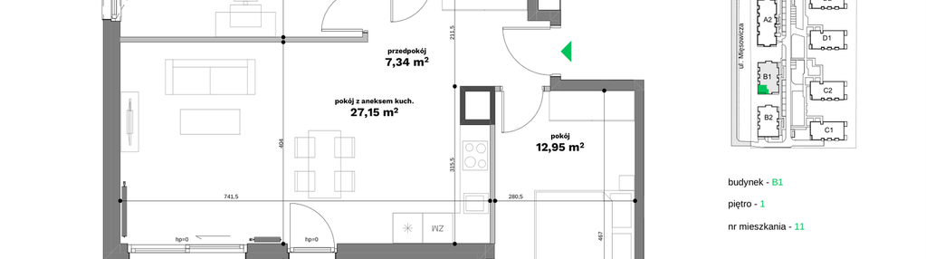 Mieszkanie w inwestycji: Forma Otwarta etap II