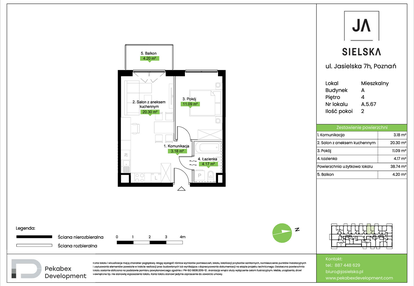 Mieszkanie w inwestycji: JA_SIELSKA V
