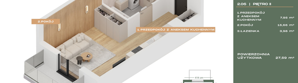 Mieszkanie w inwestycji: Dobre Miejsce Waniliowa