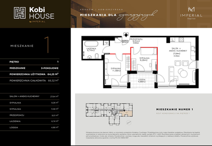Mieszkanie w inwestycji: Kobi HOUSE