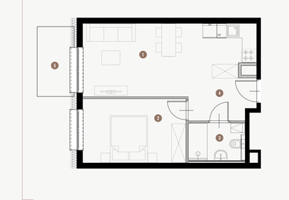 Mieszkanie w inwestycji: Tuwima Apartments