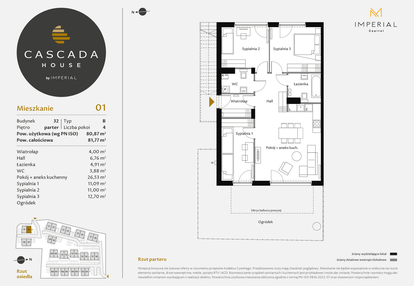 Mieszkanie w inwestycji: CASCADA House