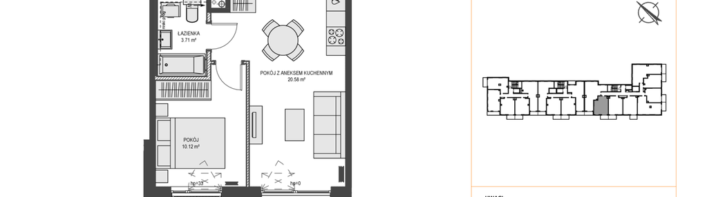 Mieszkanie w inwestycji: Przystań Brzeźno