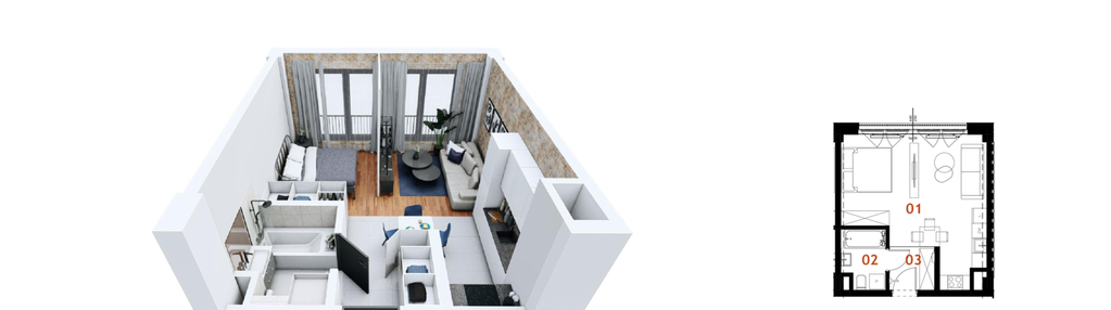 Mieszkanie w inwestycji: Nowa Guzikarnia