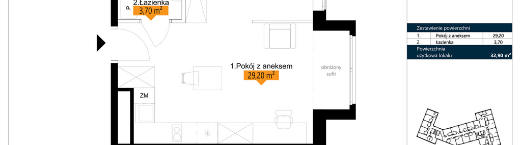 Mieszkanie w inwestycji: ŁACINA SPOT