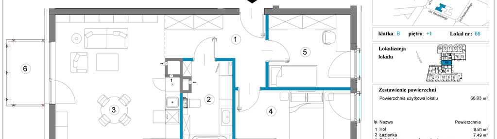 Mieszkanie w inwestycji: Daszyńskiego Square etap 1