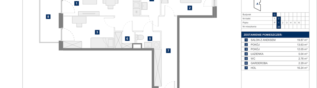 Mieszkanie w inwestycji: Apartamenty Park Matecznego Etap 1