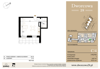 Mieszkanie w inwestycji: Dworcowa 28