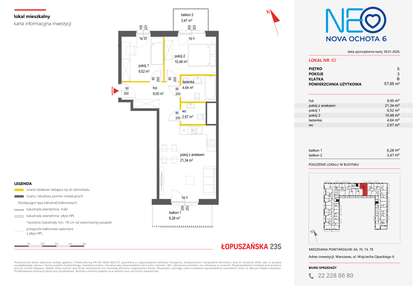 Mieszkanie w inwestycji: Neo Nova Ochota 6