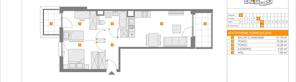 Mieszkanie w inwestycji: Apartamenty Literacka etap 2.2