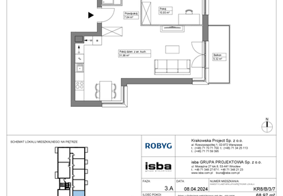 Mieszkanie w inwestycji: Apartamenty Krakowska etap VIII
