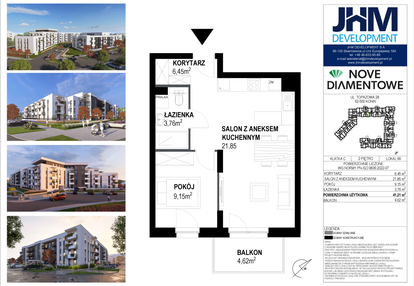 Mieszkanie w inwestycji: Nove Diamentowe