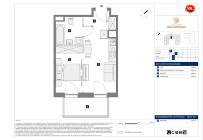Mieszkanie w inwestycji: Apartamenty Park Matecznego Etap 2.2