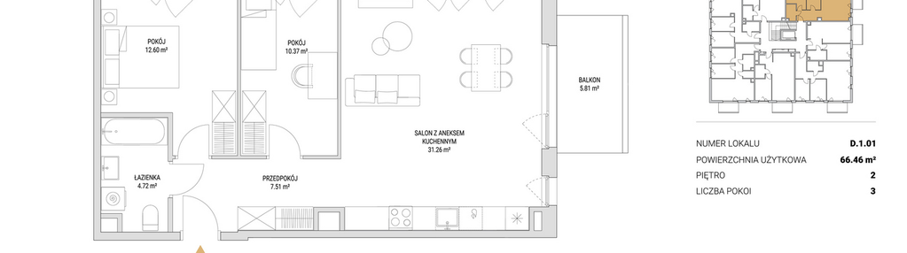 Mieszkanie w inwestycji: Ananasowa