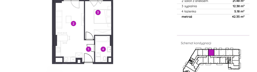 Mieszkanie w inwestycji: Murapol Osiedle Filo etap II