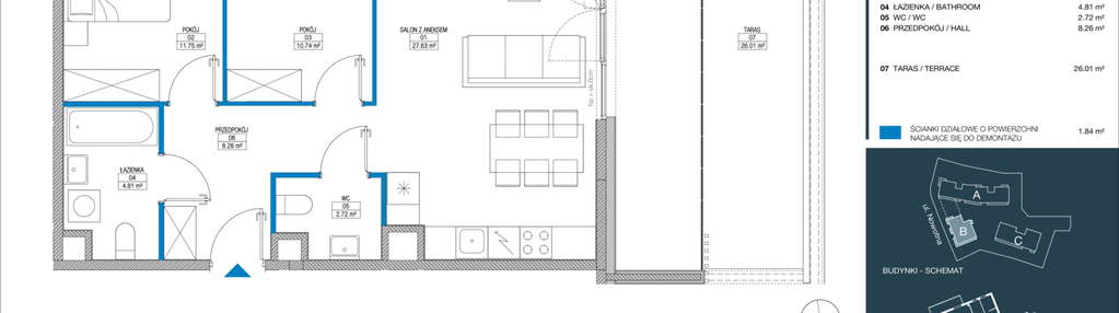 Mieszkanie w inwestycji: Meri Apartamenty