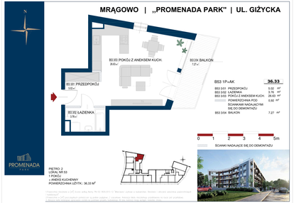 Mieszkanie w inwestycji: Promenada Park