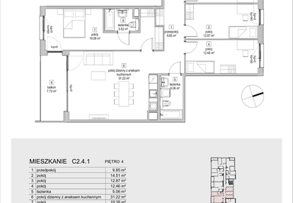 Mieszkanie w inwestycji: ATAL Symbioza IB