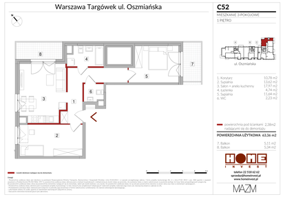 Mieszkanie w inwestycji: Apartamenty Oszmiańska II