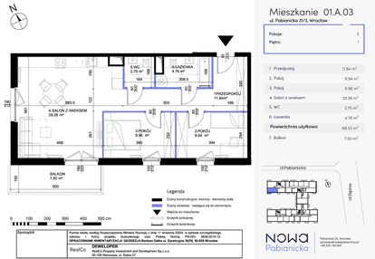 Mieszkanie w inwestycji: Nowa Pabianicka