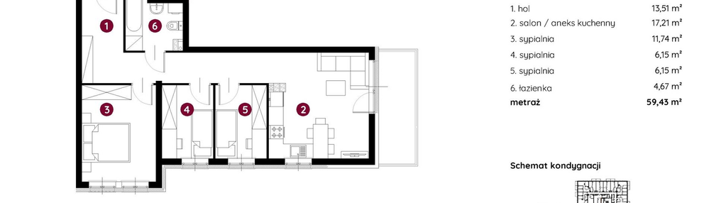 Mieszkanie w inwestycji: Murapol MainPoint
