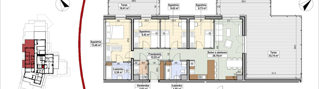 Mieszkanie w inwestycji: Apartamenty Wywrockiego 11