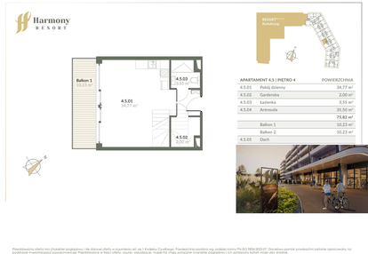 Mieszkanie w inwestycji: Harmony Resort