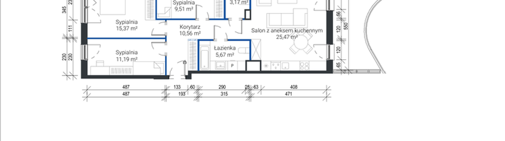 Mieszkanie w inwestycji: Nowe Zabłocie