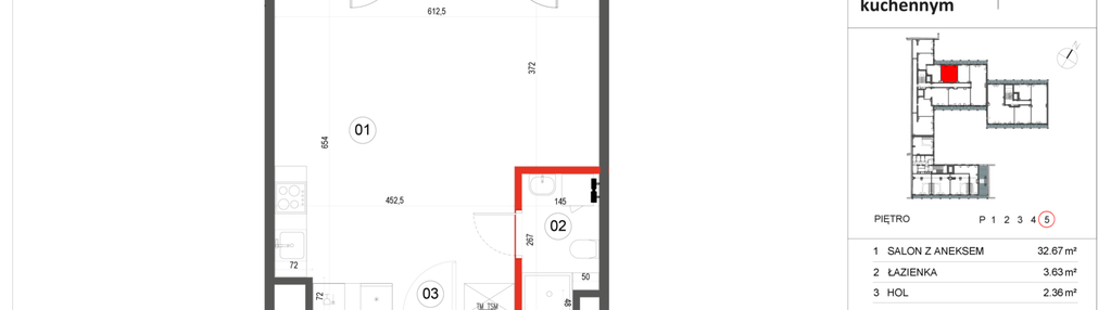 Mieszkanie w inwestycji: Stalowa Form 43.45