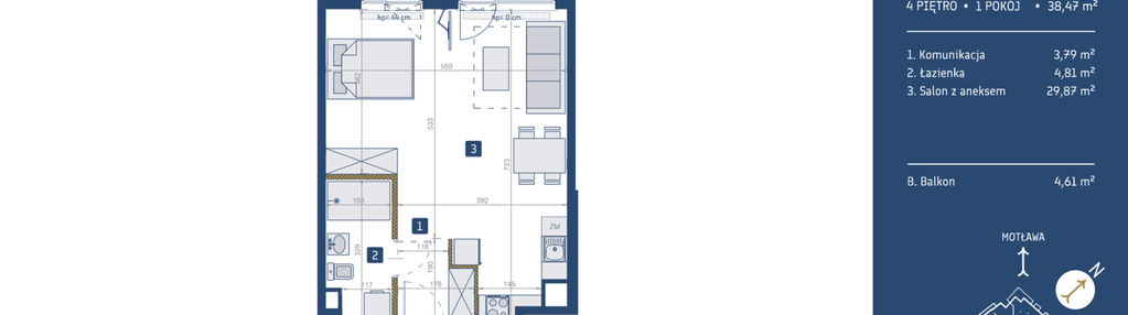 Mieszkanie w inwestycji: GEDANIA Riverside Living