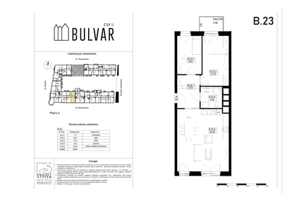 Mieszkanie w inwestycji: Bulvar etap II