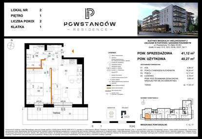 Mieszkanie w inwestycji: Powstańców Residence