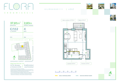 Mieszkanie w inwestycji: Flora Śródmieście