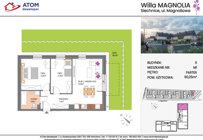 Mieszkanie w inwestycji: Willa Magnolia