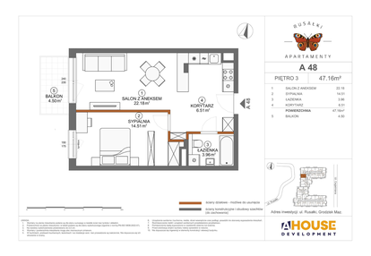 Mieszkanie w inwestycji: Apartamenty Rusałki