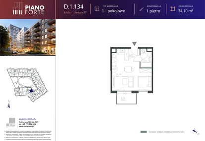 Mieszkanie w inwestycji: Piano