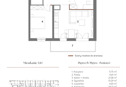 Mieszkanie w inwestycji: Dąbrowskiego 9